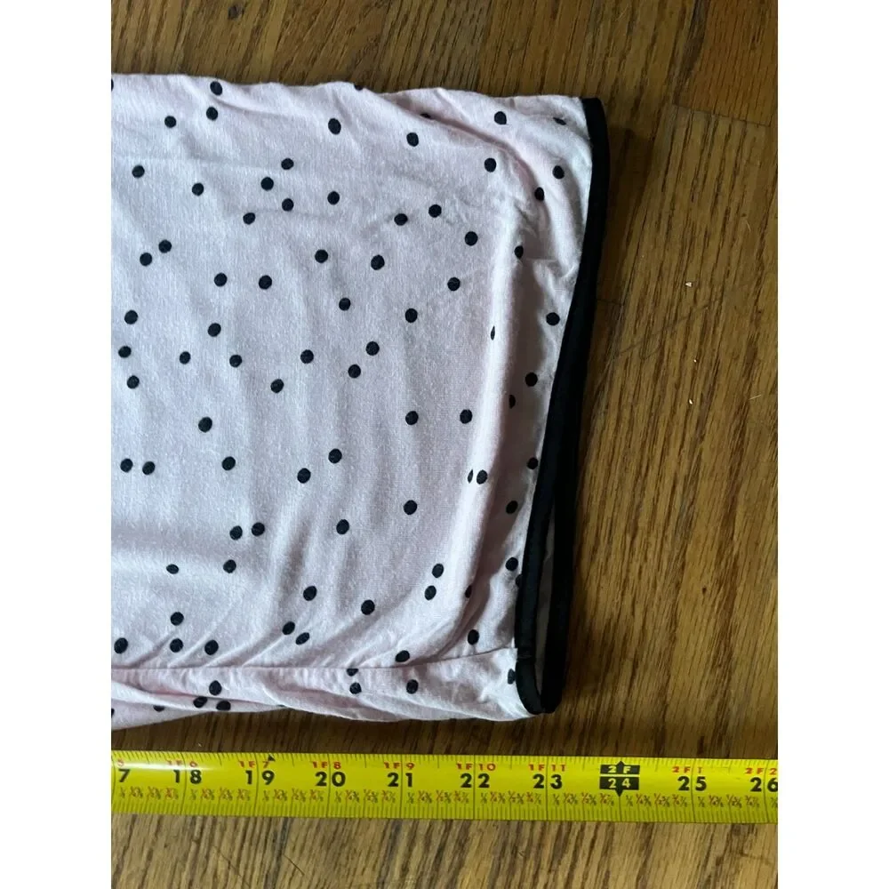 Kate Spade New York Pink Polka Dot Top and Pants Pajama Set  Women's Size Medium